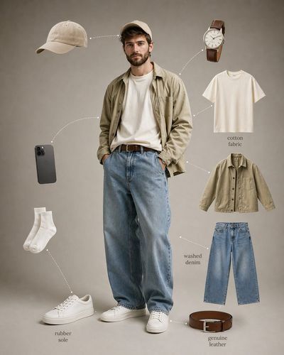Elevated Casual: The Ultimate Fashion Infographic