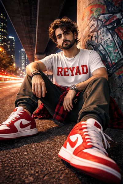 Neon Nights: Urban Style in Motion