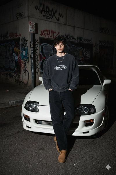 90s Streetwear Vibes with a Classic Supra