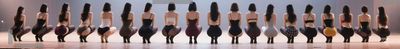 Synchronized Elegance on Stage