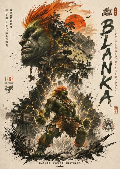 Iconic Resurgence: Blanka's Visual Revolution