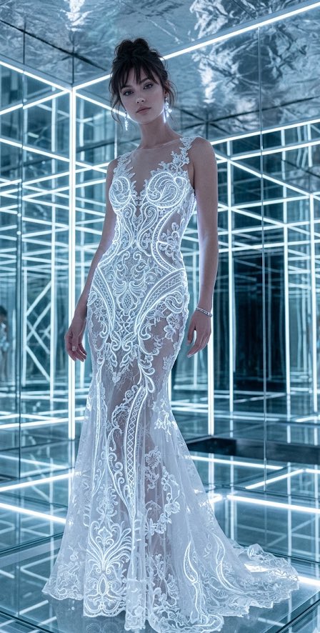 Luminous Elegance in a Glass Sanctuary