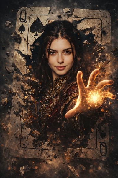 Sorceress Unleashed: A Cinematic Fantasy