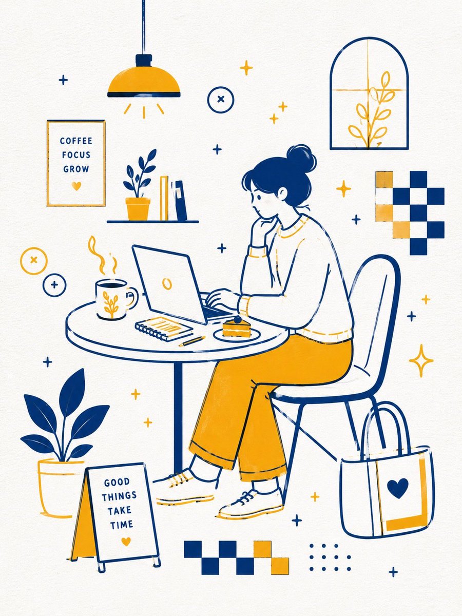 Modern Café Workspace: A Creative Haven