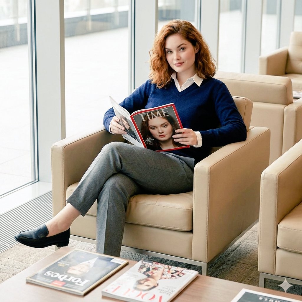Elegance in Focus: A Portrait of Influence