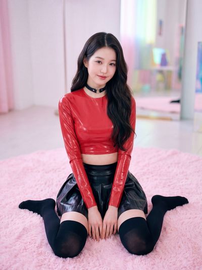 Graceful Elegance: Wonyoung in Soft Portrait