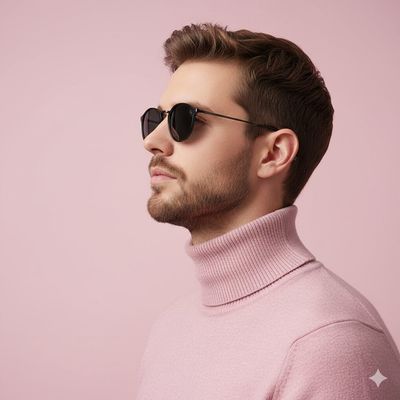 Elegance in Minimalism: Fashion Portrait