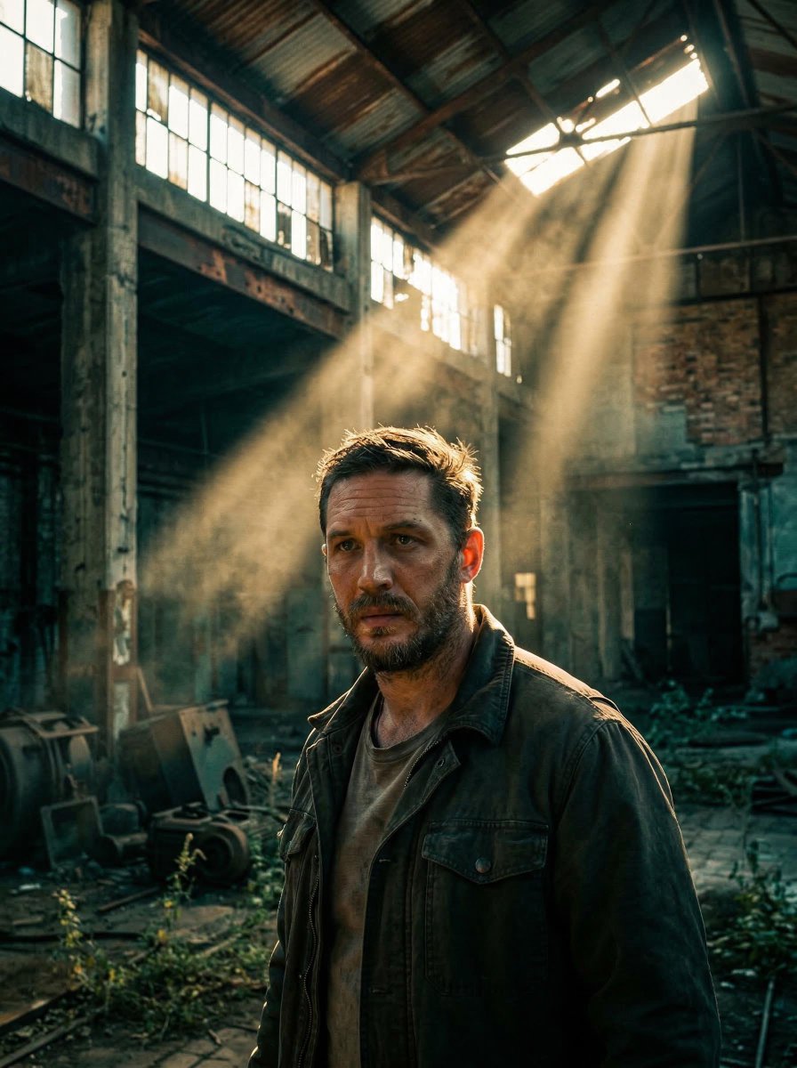 Cinematic Portraits in the Heart of Ruin