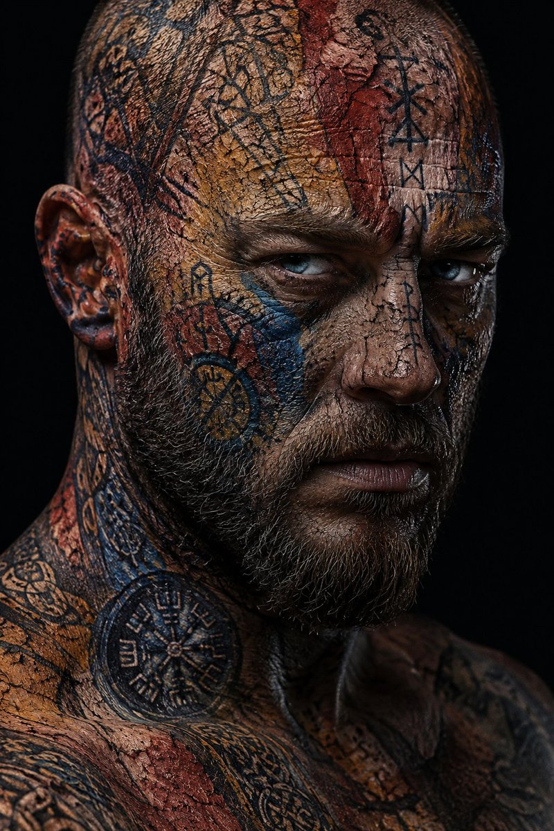 The Viking Sentinel: A Portrait of Strength and Story