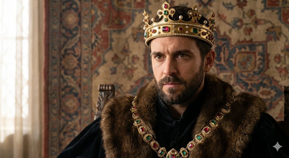 Regal Elegance: The Noble King in Opulence