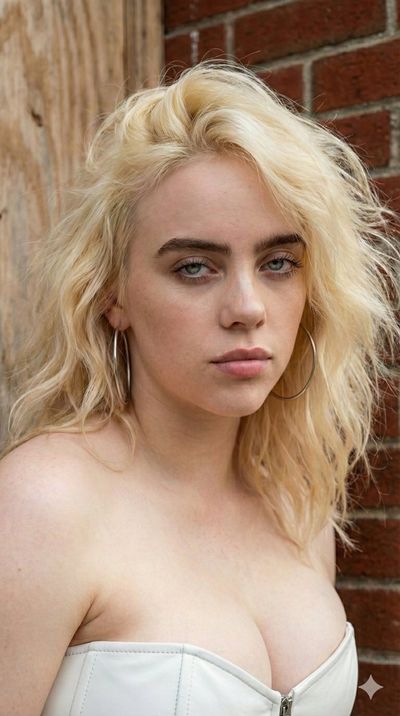 Gems of Beauty: Billie Eilish in Urban Elegance