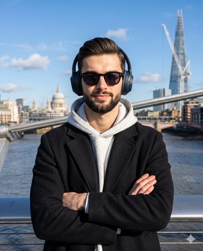 Urban Confidence: A Portrait of Modern Style