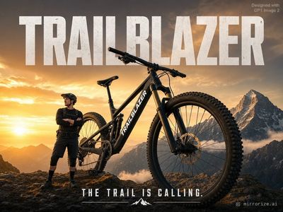 Trailblazer: Conquering Peaks on a Giant Steel Steed
