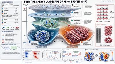 Decoding Protein Folding: A 3D Infographic Journey