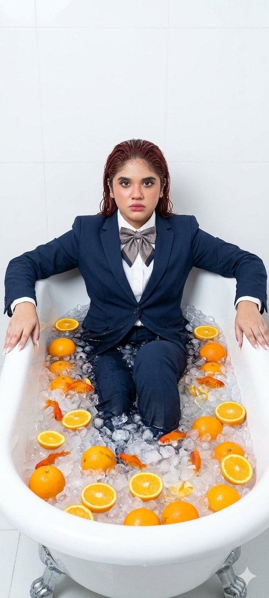 Chaos in Serenity: A Portrait of Surreal Elegance