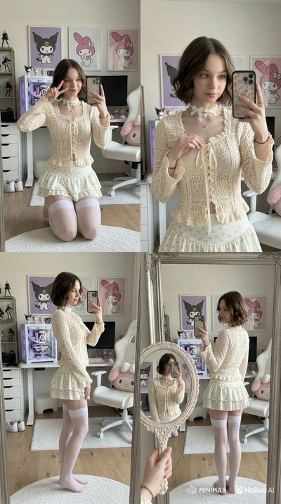 Gamer-Chic Mirror Moment