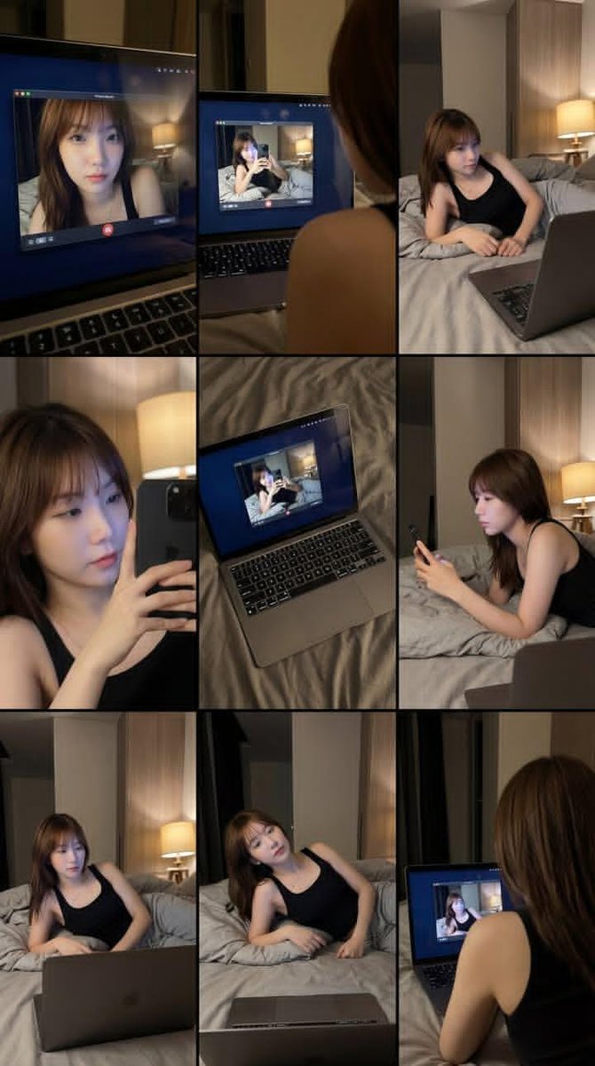 Intimate MacBook Moment in Hyper-Realism