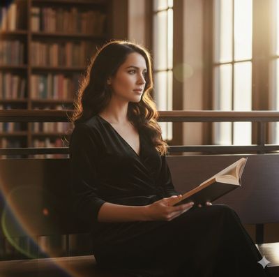 Contemplation in Golden Light