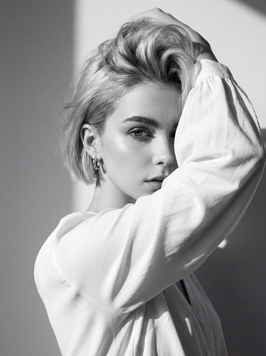 Bold Elegance in Monochrome