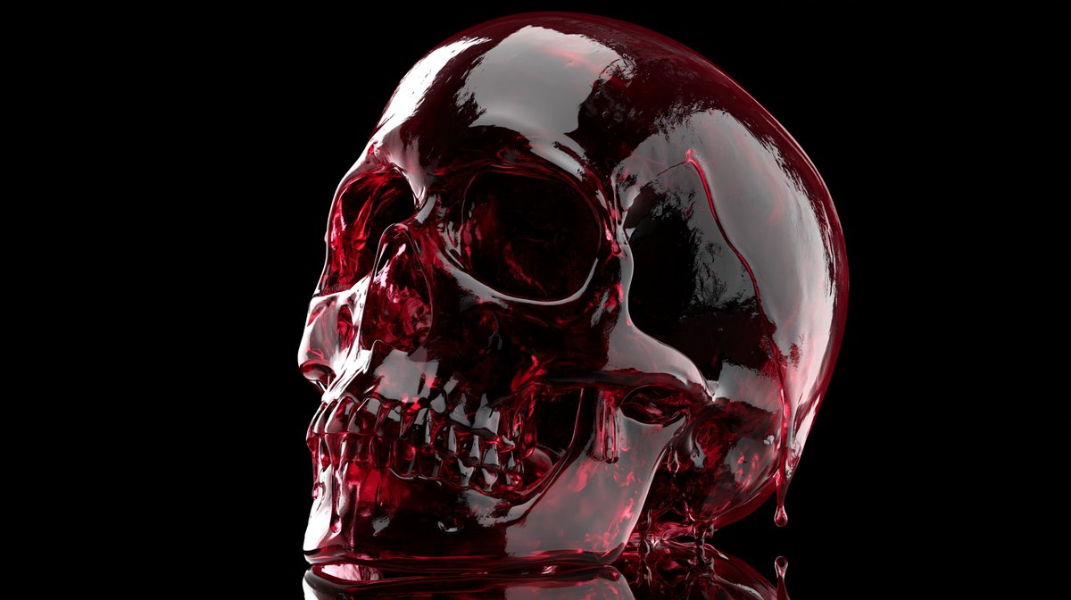 Crimson Liquid Masterpiece: A Sculptural Marvel
