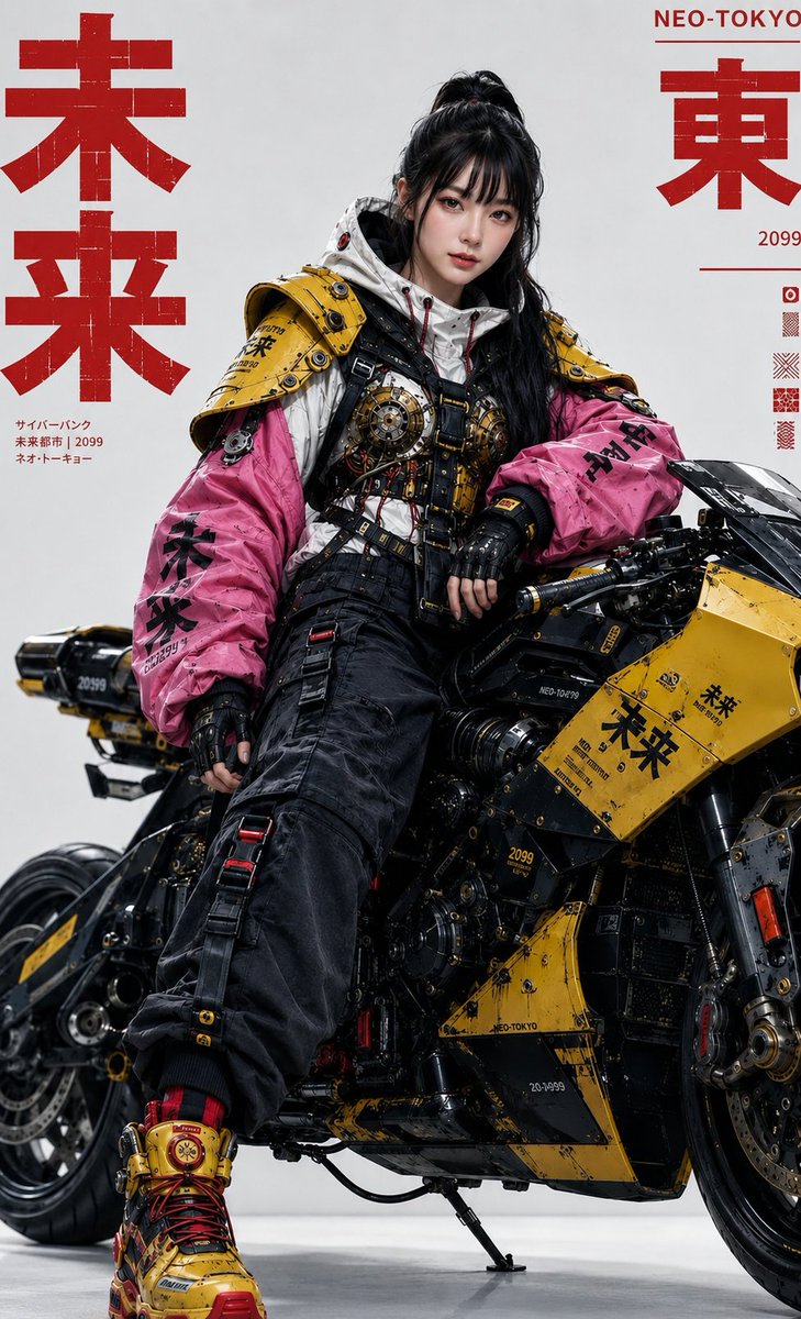 Futuristic Fashion Fusion: Cyberpunk Elegance Unleashed