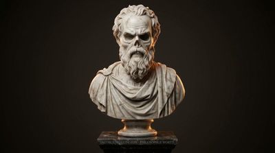 Timeless Wisdom: A Philosopher in Marble