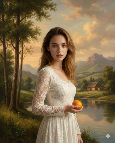 Ethereal Reflections: A Moment in Time