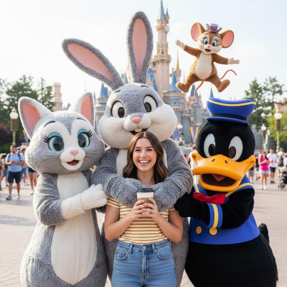 Magical Moments at the Theme Park