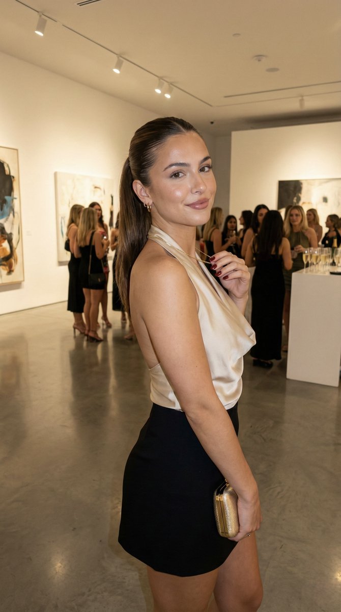 Artful Elegance at the Afterparty
