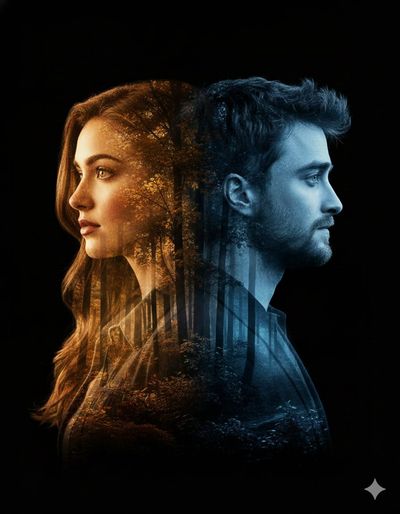 Nature's Whisper: Double Exposure Elegance