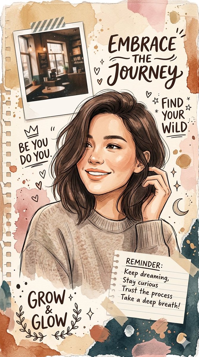 Serenity in Scrapbook: A Journey of Self-Discovery