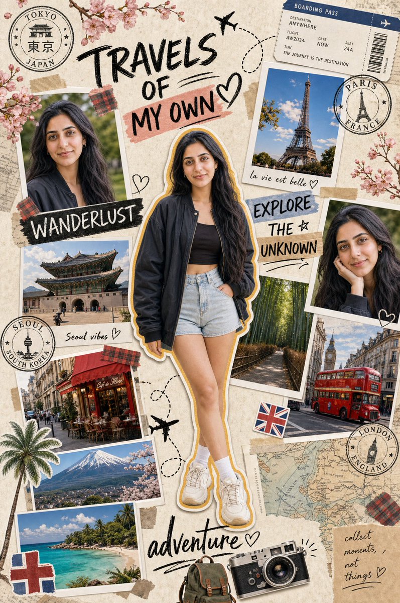 Wanderlust Chronicles: A Visual Travel Diary