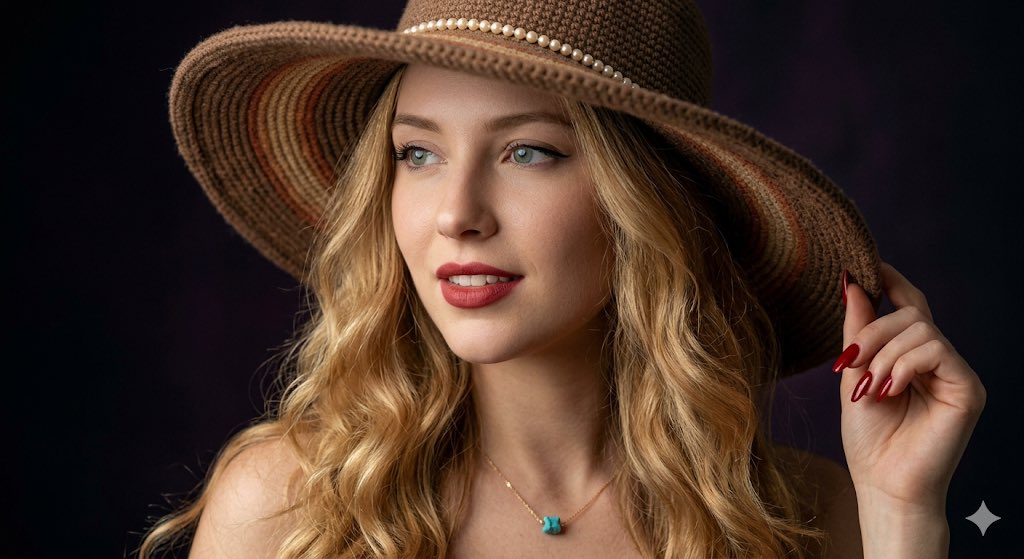 Timeless Elegance in a Knitted Hat