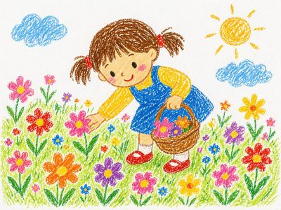 Whimsical Crayon Dreams