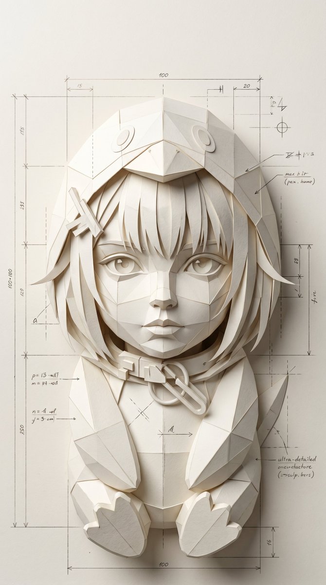 Architectural Elegance: The Paper Sculpture Blueprint