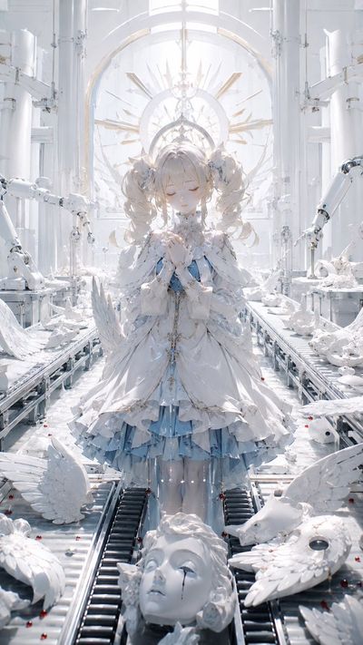 The Ethereal Porcelain Angel Factory