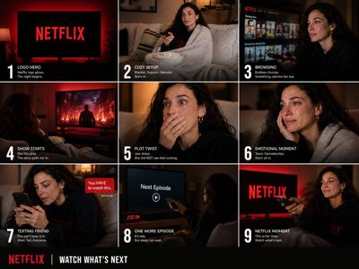 Maya's emotional journey unfolds through nine Netflix storyboard panels