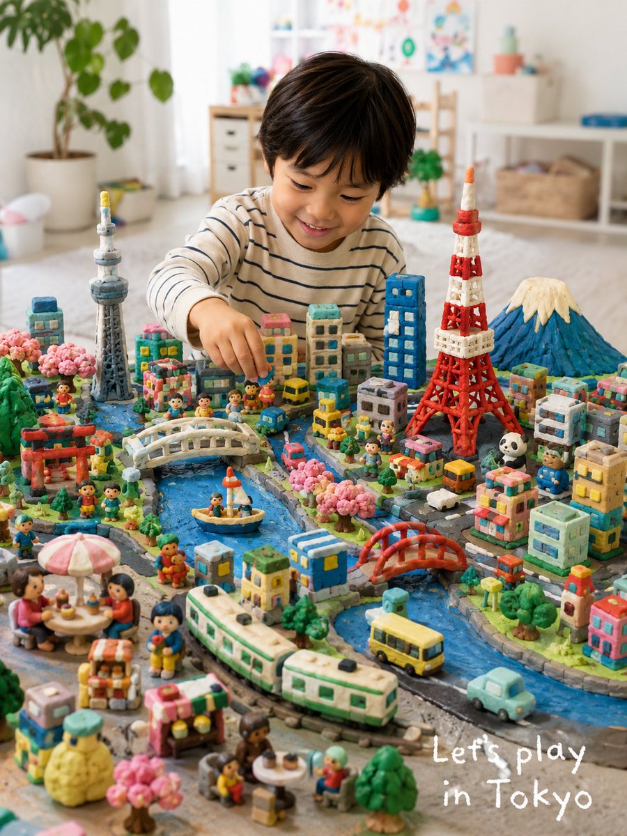 Whimsical Clay Cities: A Child's Imagination Unleashed