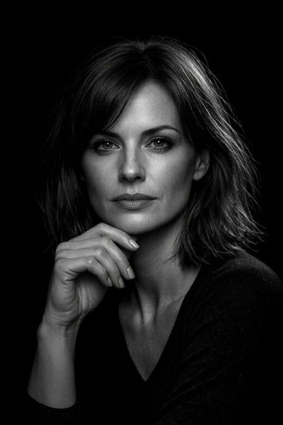 Introspective Elegance: A Cinematic Portrait