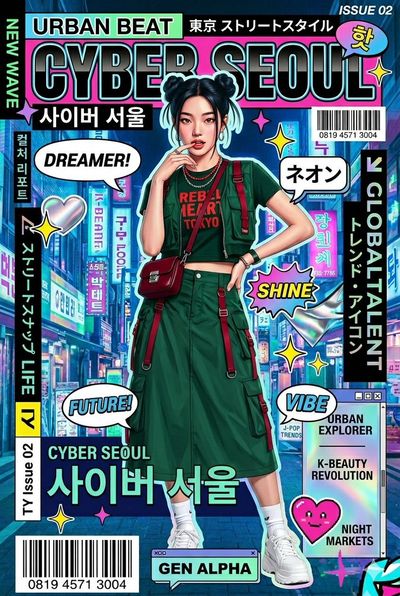 Cyber Seoul: The Pulse of Futuristic Fashion