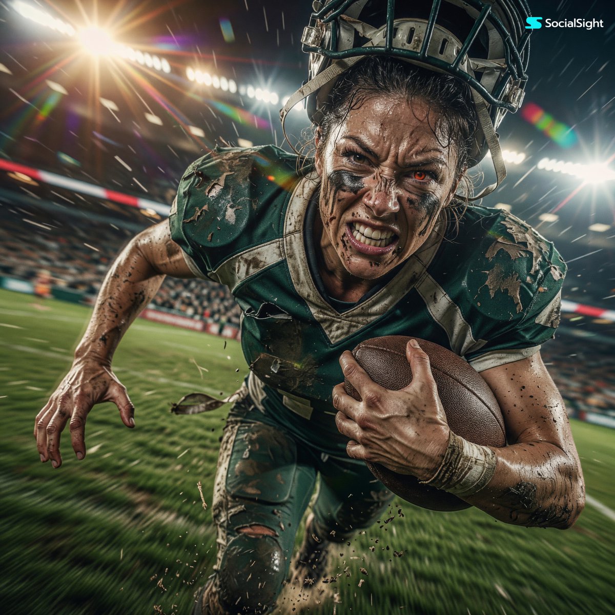 Charging Forward: The Essence of Athletic Triumph