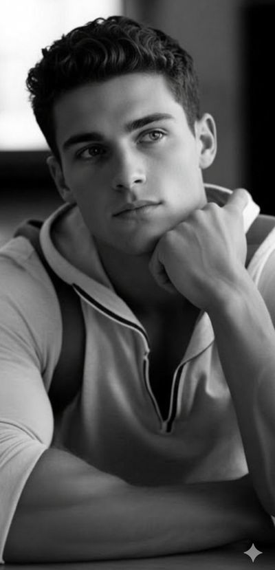 Thoughtful Elegance in Black and White