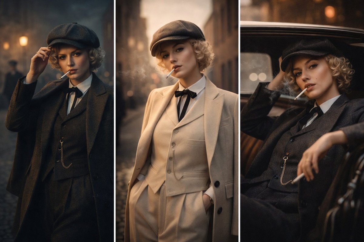 Noir Elegance: A Timeless Portrait
