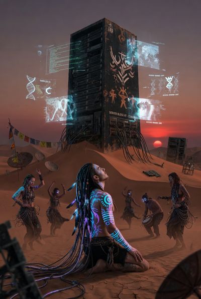 The Techno-Shaman's Digital Ritual