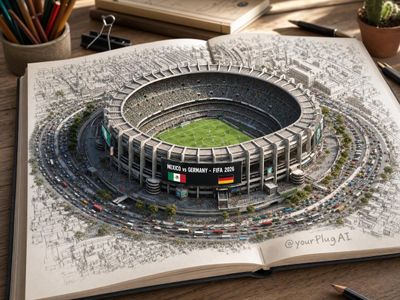Crafting a Magical 3D Diorama of Iconic Stadiums on Paper