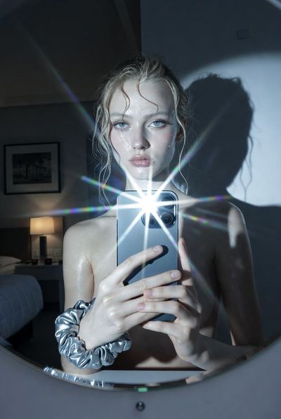 Frozen Glam: The Flash of Style