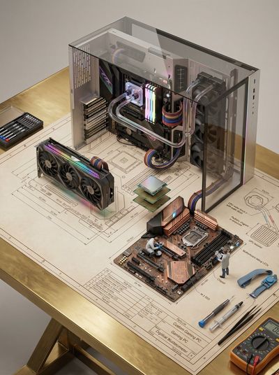 Blueprint to Reality: The Gemini Nano Banana Pro AI GPU Cluster
