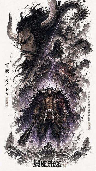 Kaido's Power Unleashed: A Bold Visual Journey