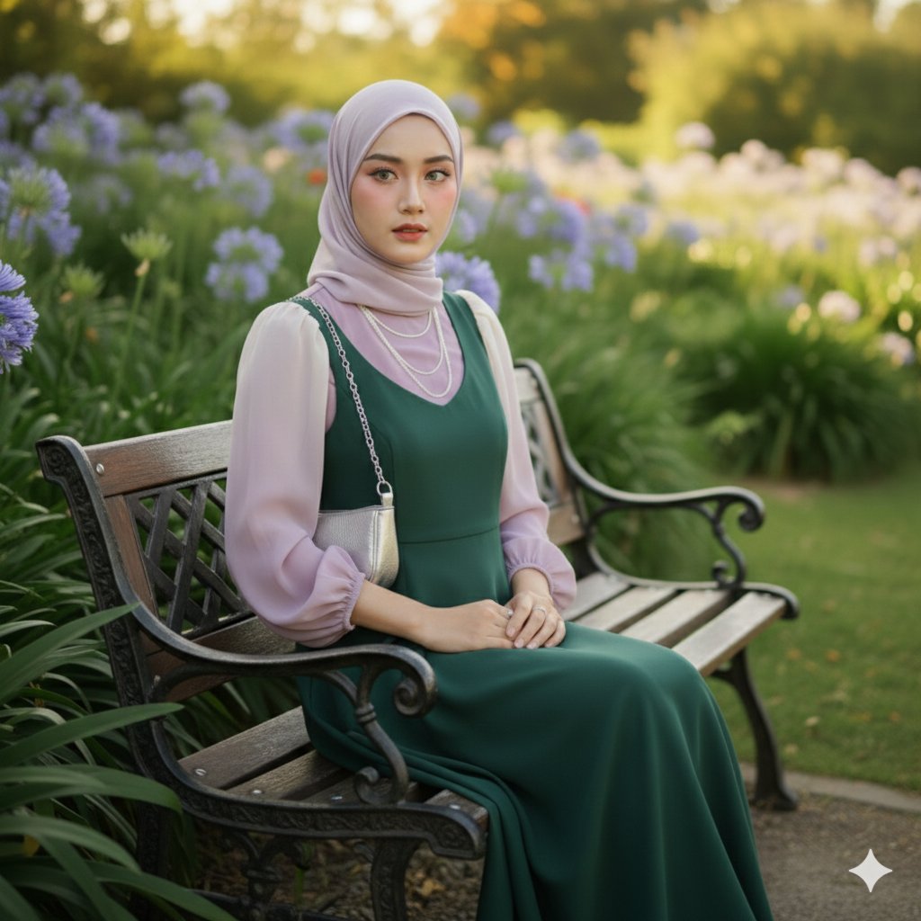 Grace in a Garden of Color
