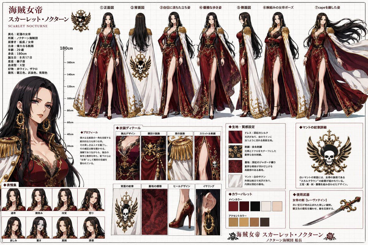 The Crimson Destiny of the Pirate Empress